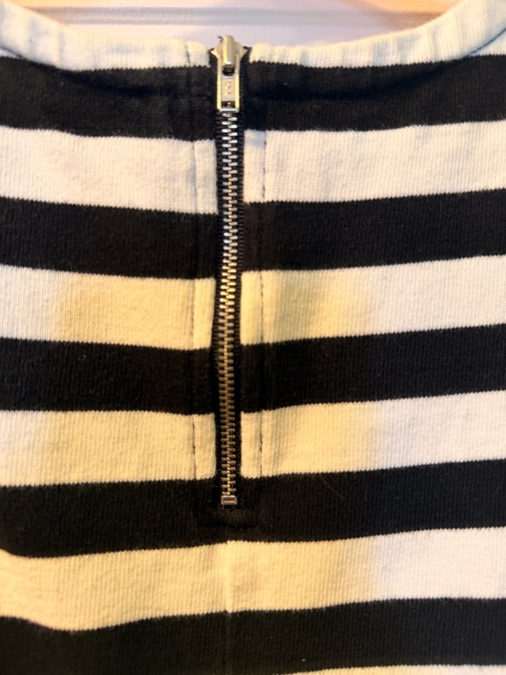 Banana Republic Black and White Striped Tank Top - Picture 5 of 6